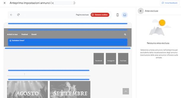 Annunci automatici su Google AdSense