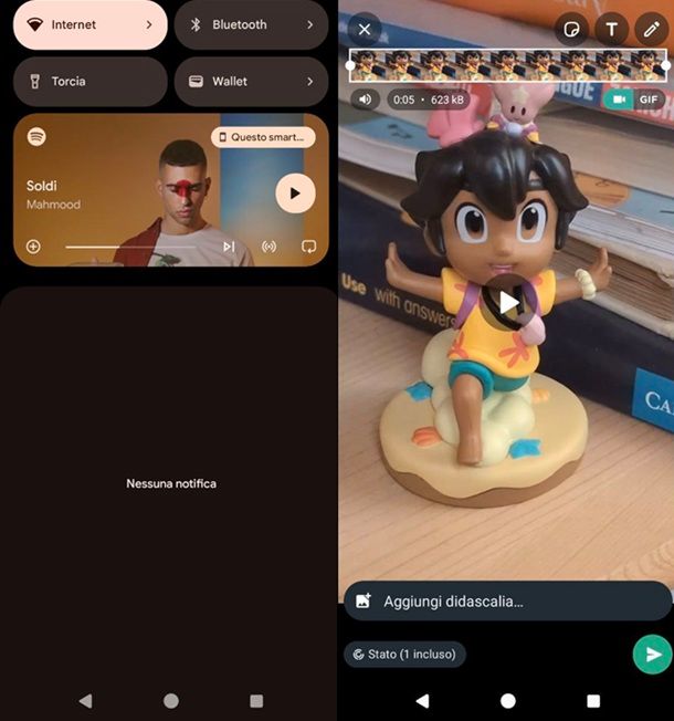 Come mettere musica su video WhatsApp