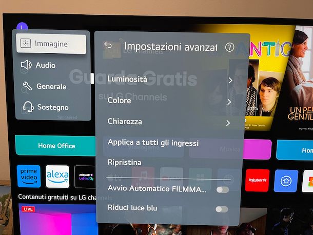 Colori TV LG OLED