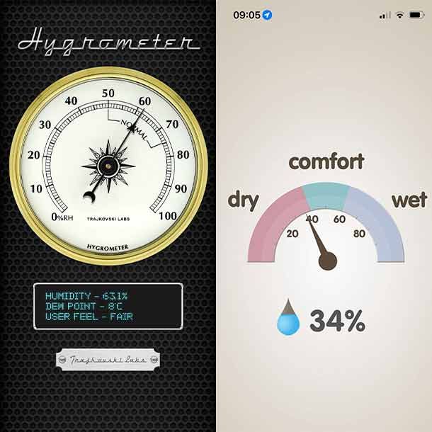 Altre app per misurare l'umidità in casa gratis