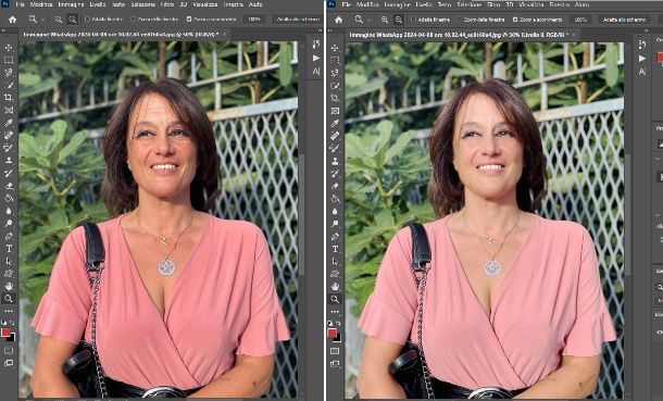 photoshop eliminare rughe