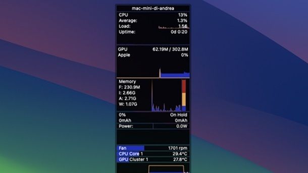 XRG macOS