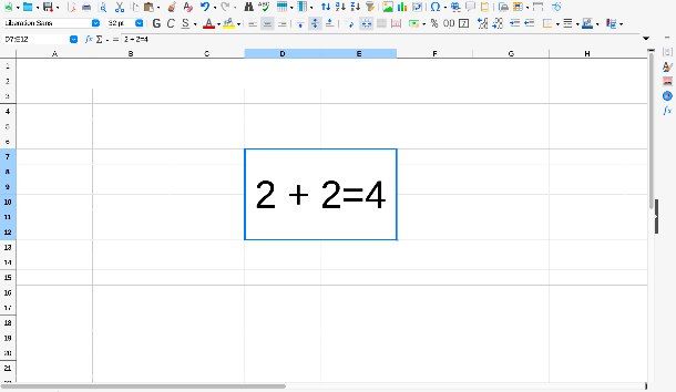 Come aprire file odf su LibreOffice