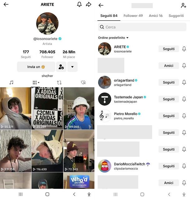 Come vedere i seguiti su TikTok