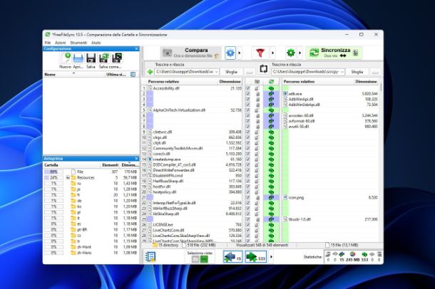 Freefilesync