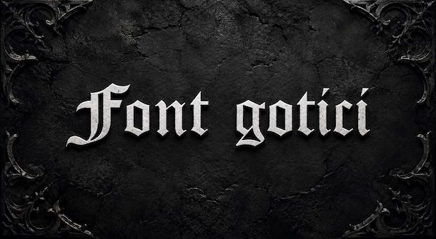 Font gotici