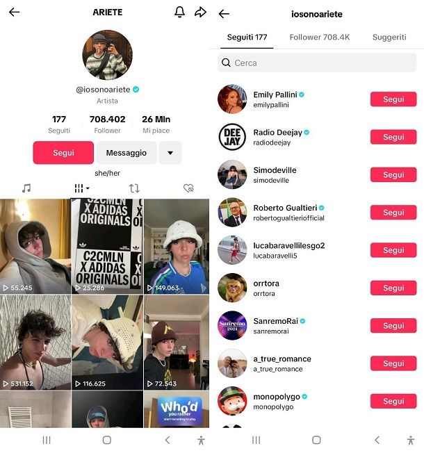 Come vedere i seguiti su TikTok