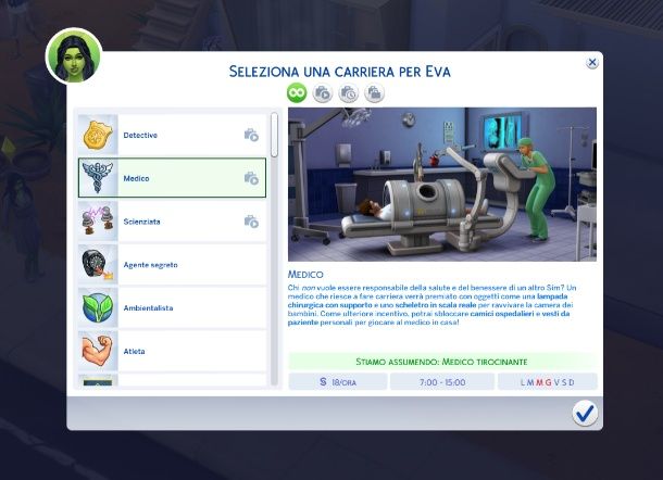 Lavori The Sims 4