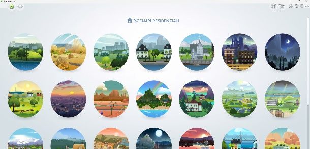 Scenari The Sims 4