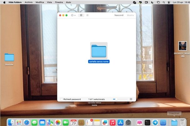 hide folders mac