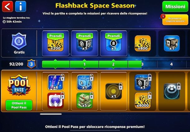 Pass stagione 8 Ball Pool