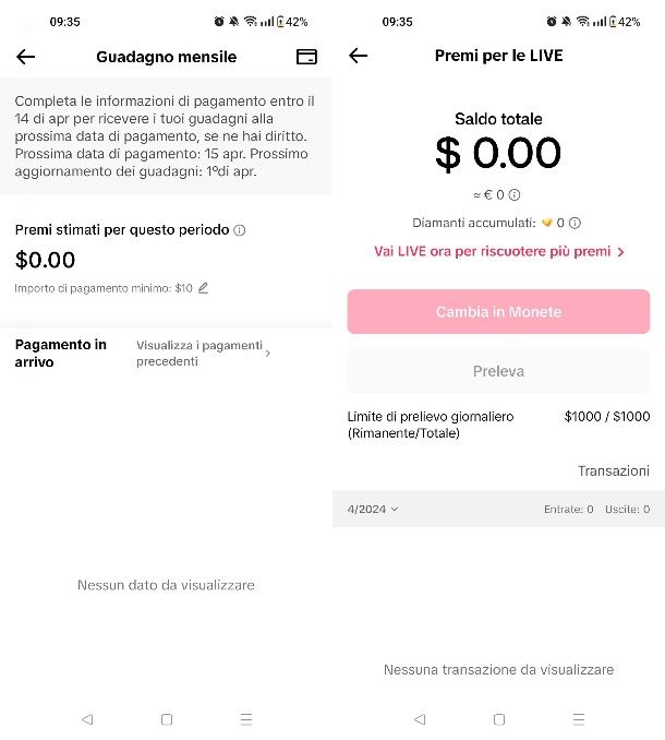 Come prelevare i soldi su TikTok