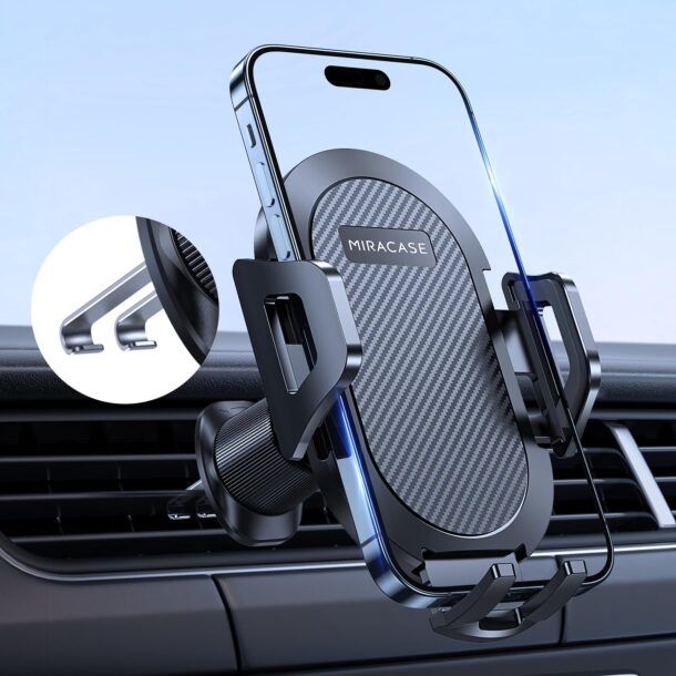 Supporto Auto Per Cellulare Con Gancio 2025 - Universale Per IPhone E Android