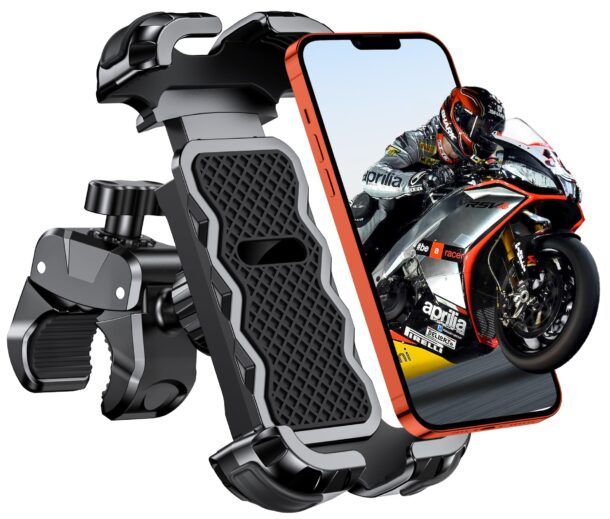 Supporto Telefono Per Moto Magnetico - Impermeabile, Anti-vibrazione, 360° - Foto 8