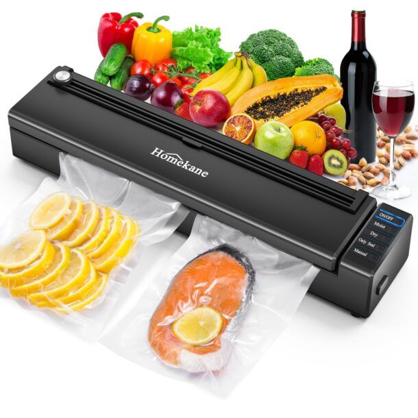 Fiorito Creazioni Johnson - Macchina Sottovoto Per Alimenti Professionale - Cassa In Acciaio Inox Con Doppia Velocità E Saldatura Automatica