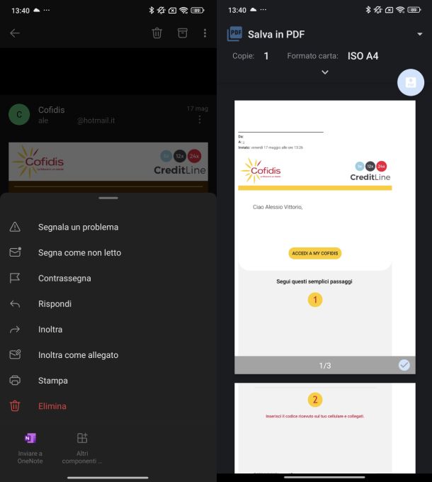 Email PDF Android