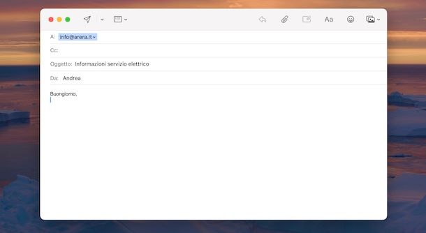 Contattare ARERA via mail
