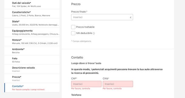 Vendere auto su AutoScout24