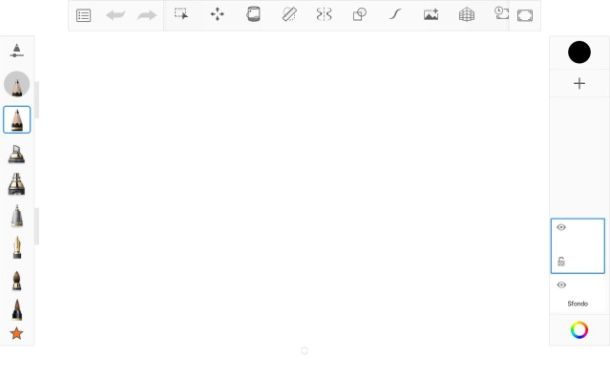 Programmi per tablet Android disegno