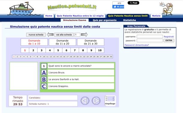 Quiz patente nautica