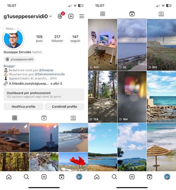 Come vedere Instagram Reels