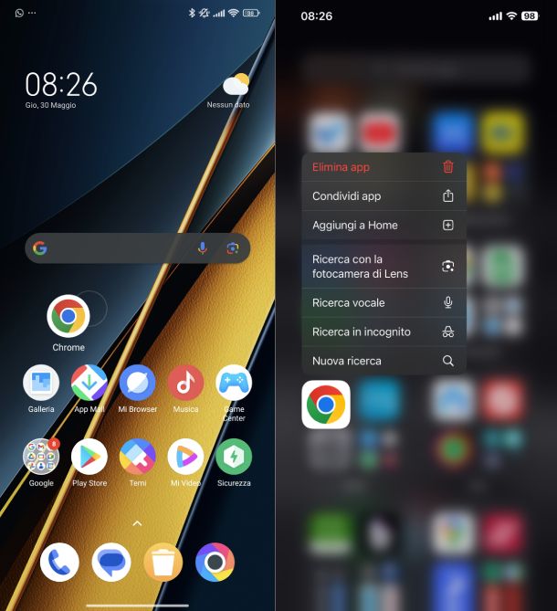 Google Chrome Android iOS