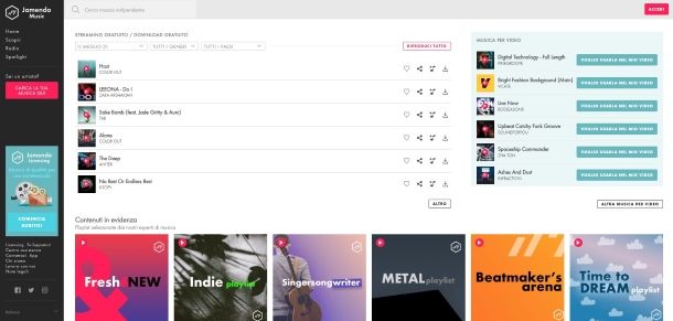 Jamendo da Web