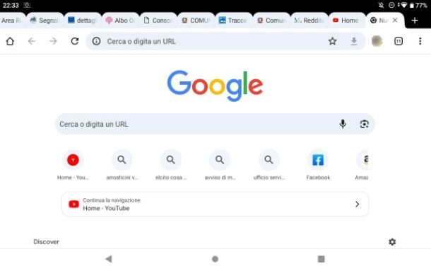 Programmi per tablet Android Internet