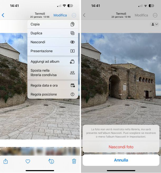 Come criptare foto su iPhone