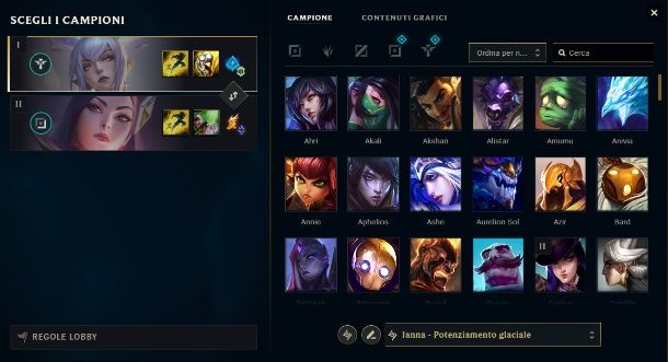 Partita rapida LOL