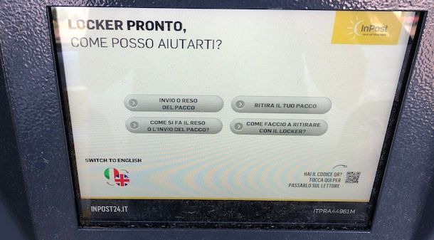 Spedire pacco InPost Locker