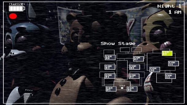 Come giocare a Five Nights at Freddy's Notte 1