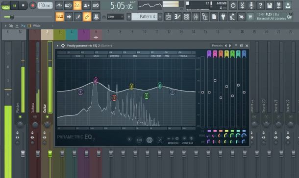 equalizzatore parametrico su FL Studio