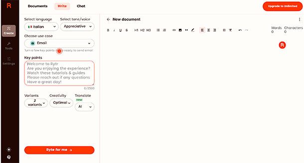 Altri siti per scrivere con intelligenza artificiale