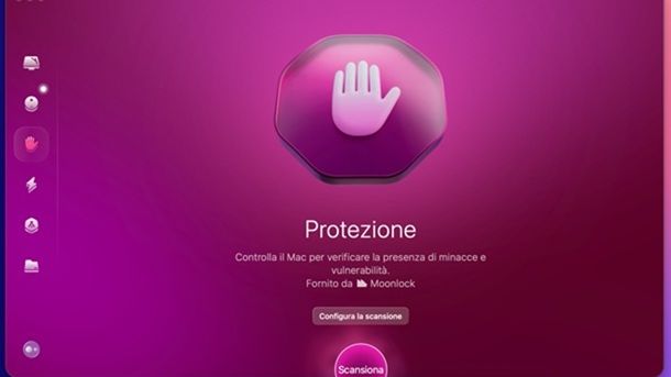 Protezione macOS CleanMyMac