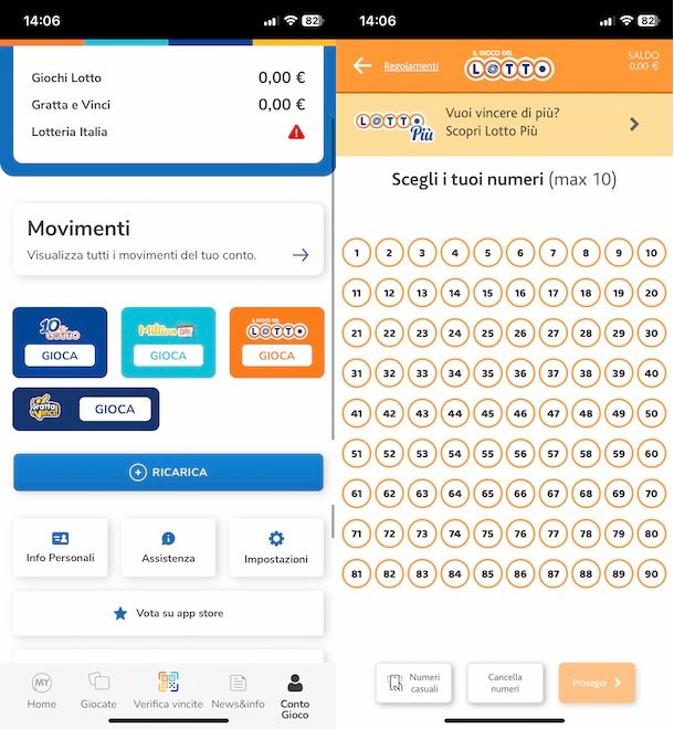 My Lotteries
