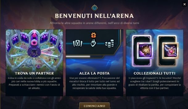 Arena League of Legends
