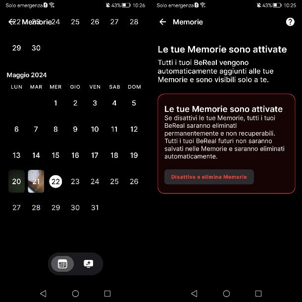Come vedere i BeReal eliminati
