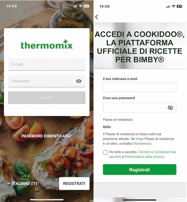 App Cookidoo