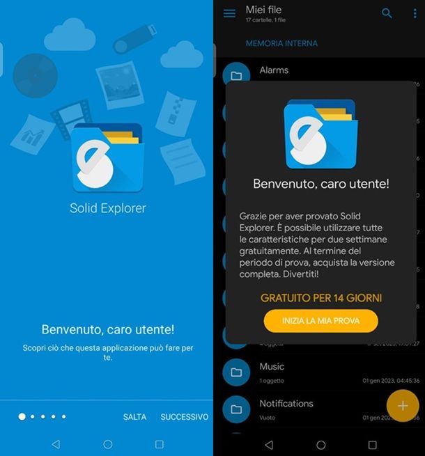 Solid Explorer Migliori file Android