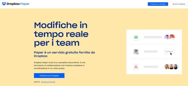 dropbox paper