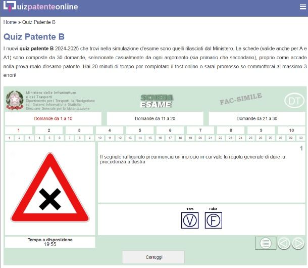 QuizPatenteOnline