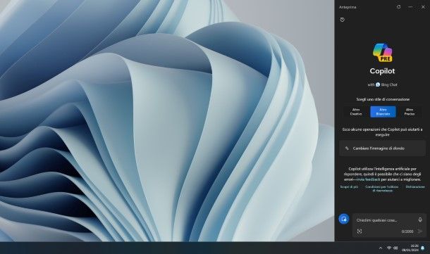 Come attivare Copilot Microsoft su Windows