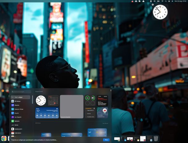 Widget Centro Notifiche Mac