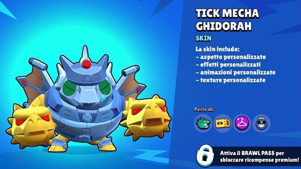 Tick Mecha Ghidorah Brawl Stars