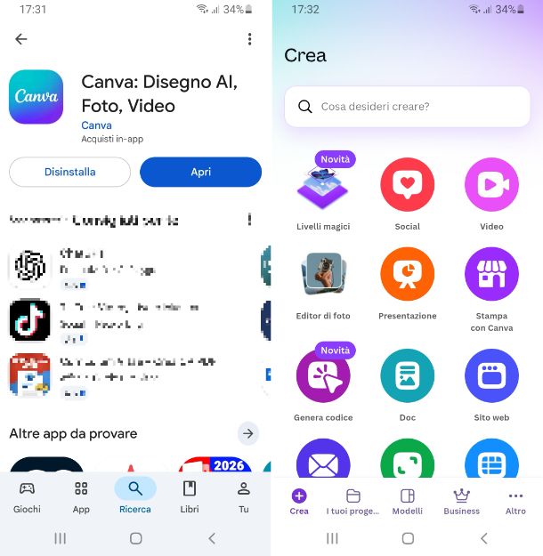 Canva Android