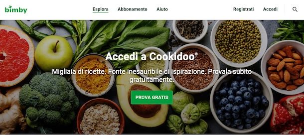 Cookidoo gratis