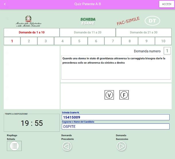 Quiz Patente