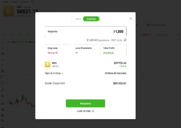 Come fare trading con crypto su etoro