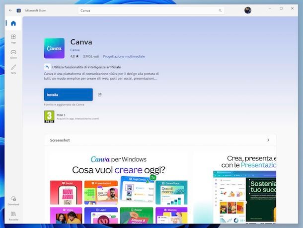 Canva Windows 11